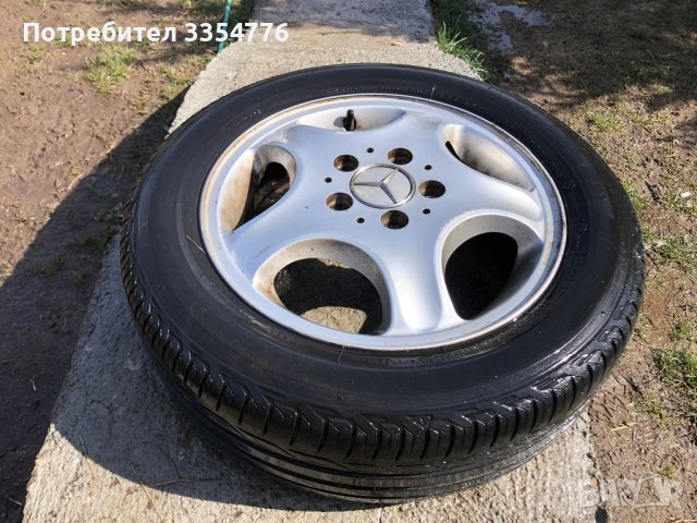 Джанти с гуми мерцедес 15”, снимка 2 - Гуми и джанти - 39068843