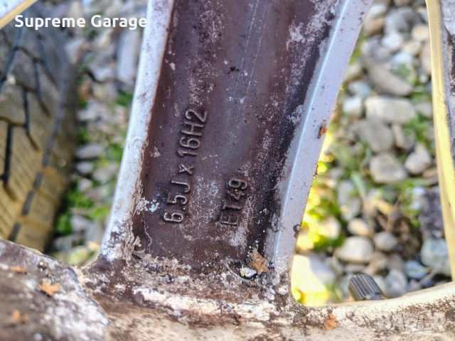 Джанти със зимни гуми 16-ки Мерцедес, снимка 6 - Гуми и джанти - 53144460