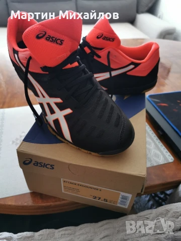 Asics номер 43 спортни обувки за тенис на маса, снимка 3 - Маратонки - 51416268