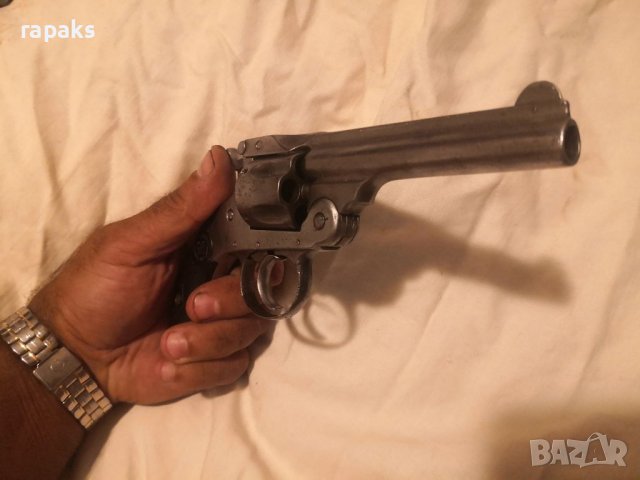 Револвер Смит. Колекционерско оръжие, пушка, пистолет, снимка 3 - Антикварни и старинни предмети - 38331069