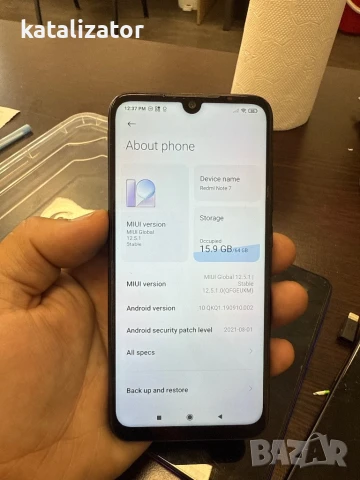 Смартфон Редми нот 7, снимка 1