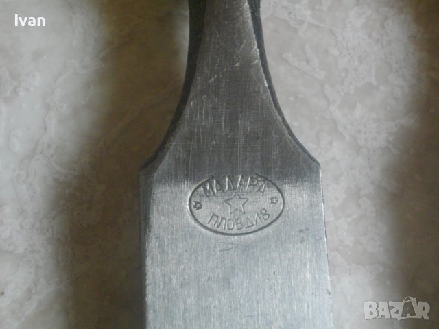 Ново Българско Длето/Далта-НРБ-Соц Време-Ръчно/Дърводелско За Стружуване-30мм-20мм Работна Ширина, снимка 6 - Други инструменти - 37061564