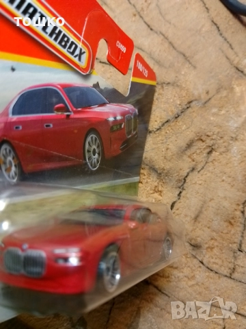 Колички Мачбокс BMW 7, снимка 3 - Колекции - 51762221