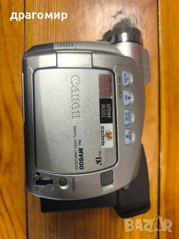 Canon MV600 Mini DV видеокамера, снимка 2 - Камери - 54200223