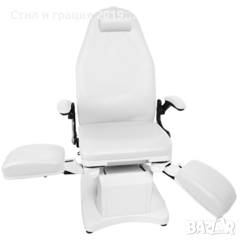 Стол за педикюр Azzurro 709A (3 мотора) - сив/бял, снимка 6 - Педикюр и маникюр - 44514128