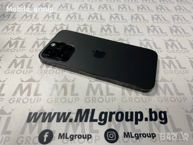 #MLgroup предлага iPhone 14 Pro Max 128GB Black 95%, втора употреба