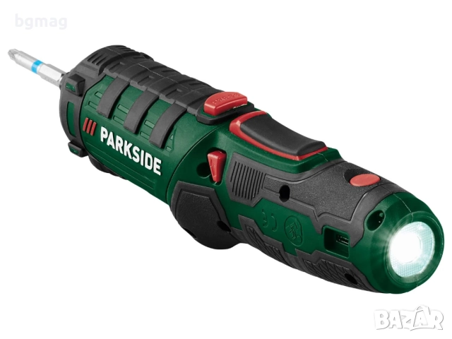 PARKSIDE 4V акумулаторен винтоверт PSSA 4 B2, с LED фенер в дръжката, снимка 2 - Винтоверти - 52136934