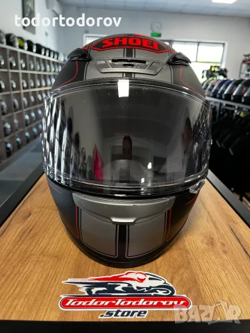 Мото Каска SHOEI NXR TC-8 Flagger размер S 55-56 см,като нова,плака,подбрадник 175 €, снимка 4 - Аксесоари и консумативи - 56139072