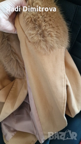 Преходно палтенце със сваляеми пухчета , снимка 6 - Якета - 53902673