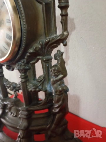 Винтидж каминен часовник, снимка 2 - Антикварни и старинни предмети - 54026129