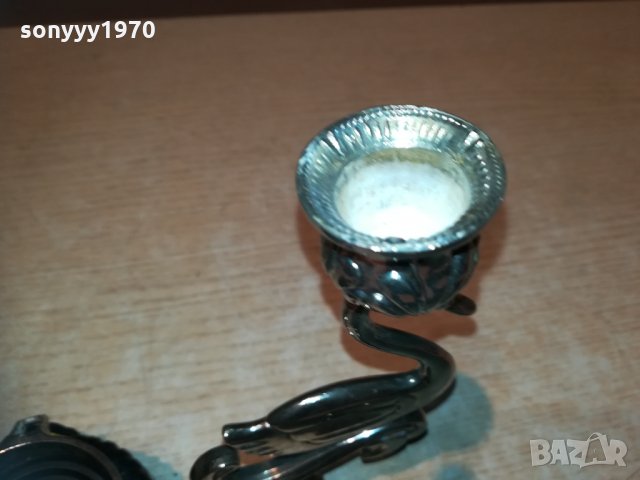 лебеди 4бр свещник от англия 0811202035, снимка 15 - Колекции - 30719437