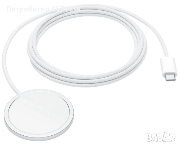 Оригинално Безжично Apple MagSafe Qi Зарядно , снимка 3 - Безжични зарядни - 54000875