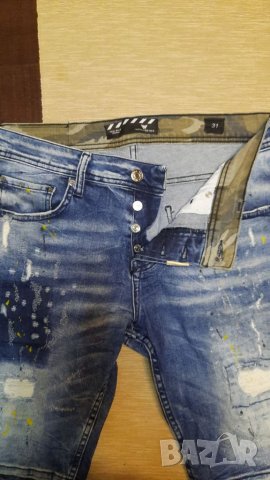 Дънки ,къси, снимка 2 - Дънки - 38247099