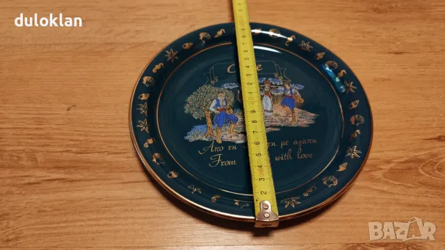 Красива  чиния от Гърция., снимка 2 - Други - 48708760