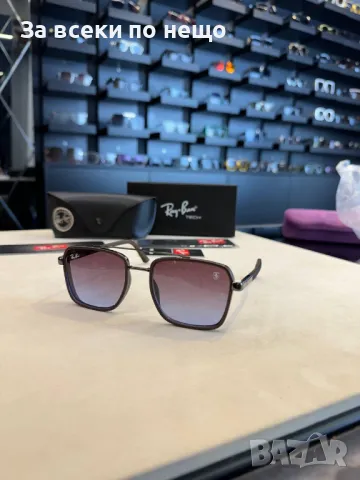 Ray-Ban Слънчеви Очила С UV400 Защита С ПОДАРЪК🎁Калъф Рей-Бан - 2 Цвята Код D1762, снимка 3 - Слънчеви и диоптрични очила - 48939200