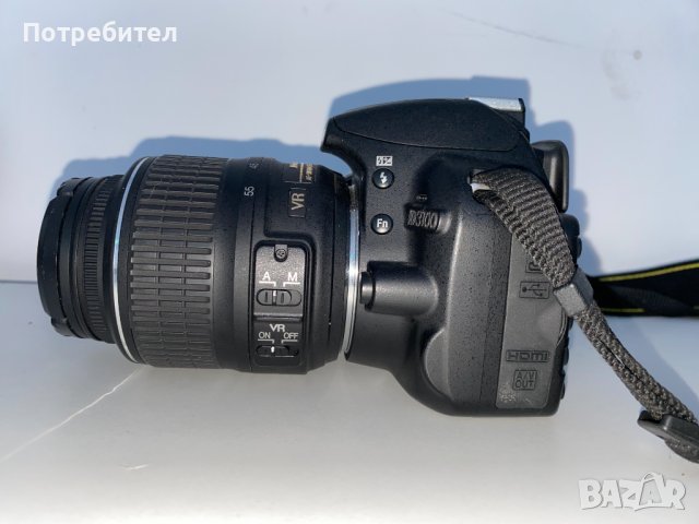Nikon D3100 18-55 като нов, снимка 5 - Фотоапарати - 40048953