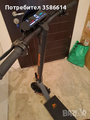 Електрическа тротинетка Kukirin G2 на няколко месеца, снимка 7 - Велосипеди - 52441911