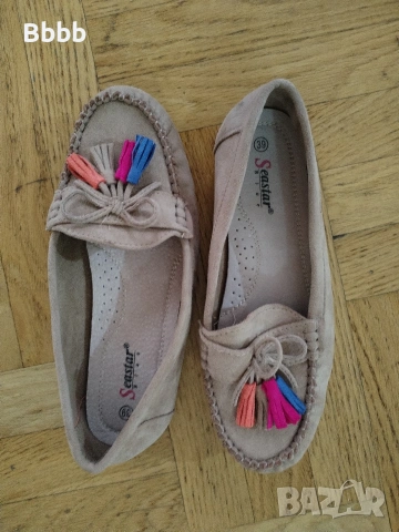 Дамски Мокасини , снимка 4 - Дамски ежедневни обувки - 54280509