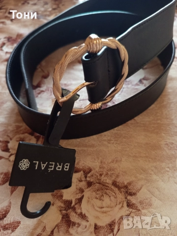 BREAL Нов Дамски Кожен Колан 105см, снимка 9 - Колани - 52703198