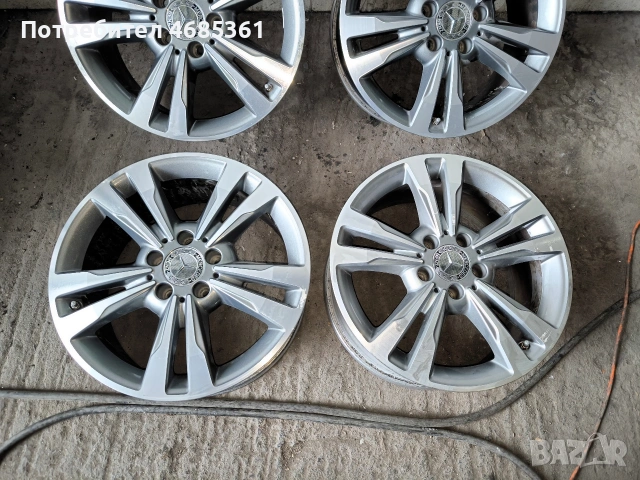 Джанти за Mercedes 17, снимка 2 - Гуми и джанти - 53929071