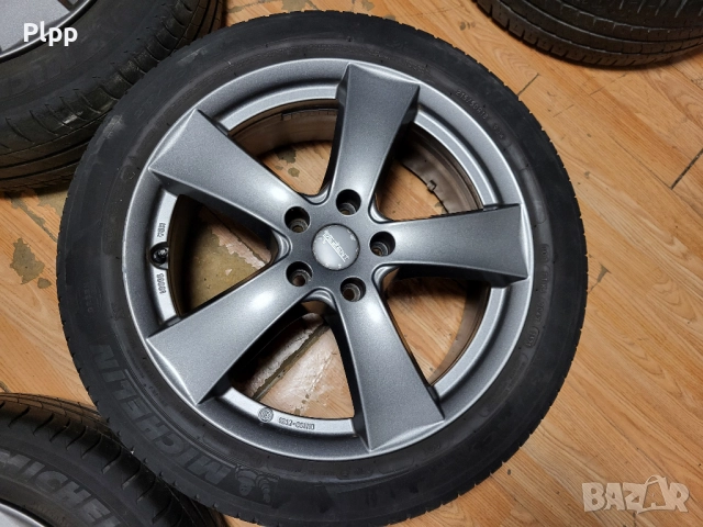 джанти 18" 5х112 Audi Mercedes Vw Seat Skoda с гуми 215/50/18, снимка 6 - Гуми и джанти - 52554073