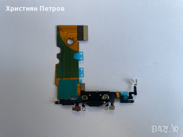 Лентов кабел + захранване + микрофон за iPhone 8, снимка 2 - Резервни части за телефони - 37499716