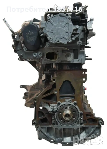 Двигател CAGB 2.0 TDI 136 к.с. Audi A6 C6 4F A4 B8 A5 8T Q5 8R, снимка 4 - Части - 54339989