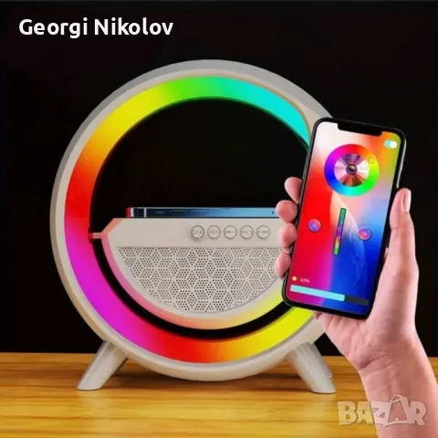 Безжично зарядно за телефони, снимка 3 - Безжични зарядни - 48537350