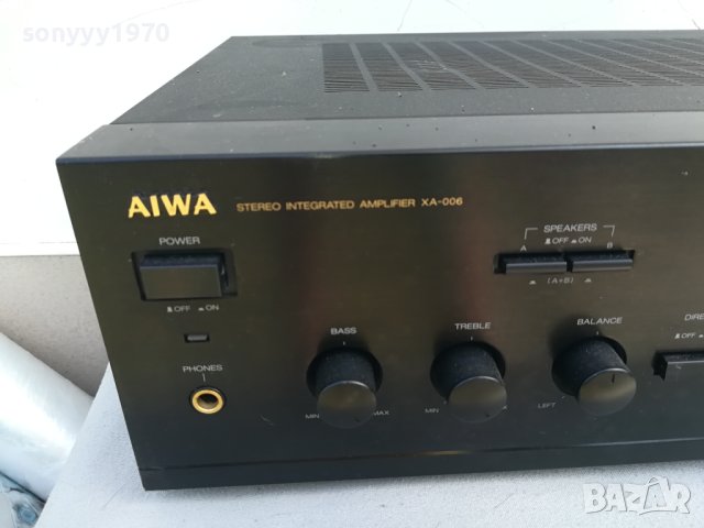 AIWA STEREO AMPLIFIER-SWISS 1509231033L2EK, снимка 2 - Ресийвъри, усилватели, смесителни пултове - 42198672