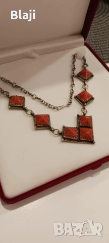 Комплек  накит, снимка 2 - Колиета, медальони, синджири - 53236372