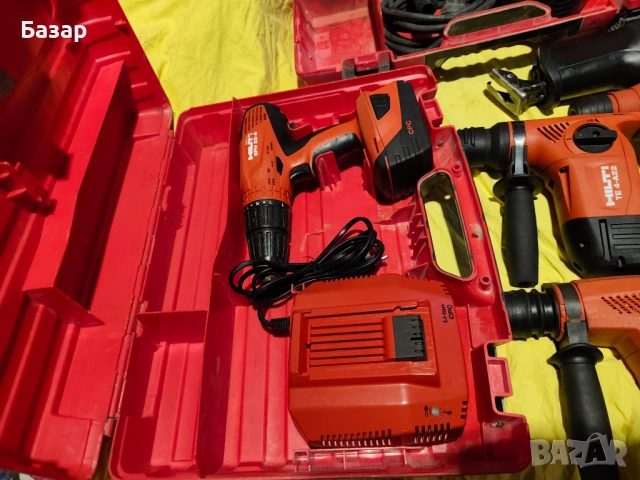 Машини HILTI ХИЛТИ Къртач, перфоратори, винтоверт,трион., снимка 10 - Перфоратори - 54036038