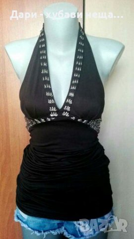 Рокля/туника/потник с гол гръб🍀❤XS,S,S/M❤🍀арт.554, снимка 4 - Рокли - 36673659