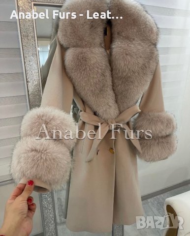 Дамски палта от естествен косъм, естествена кожа, алкантала, кашмир, алпака, снимка 7 - Якета - 42068157