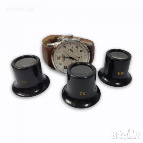 часовникарски лупи, окуляри, бижутерска лупа, леща, окуляр, снимка 4 - Други инструменти - 31377592