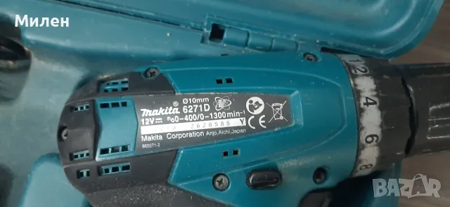 Винтоверт Makita 12 v оригинал , снимка 5 - Винтоверти - 47667888