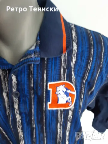 Тениска Denver Broncos Nike — Мъже размер M Синьо, снимка 3 - Други спортове - 56312760