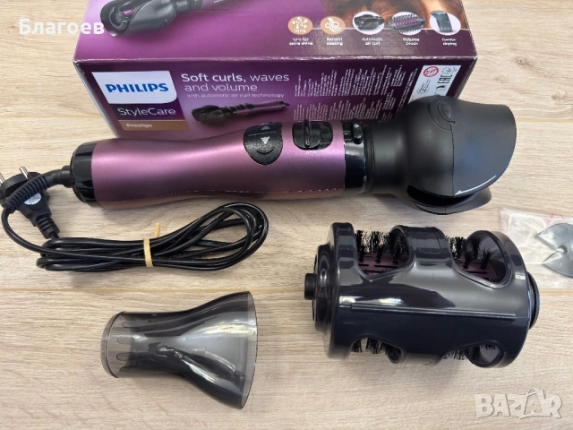 Електрическа четка Philips Style Care 800 W, Керамично покритие, снимка 4 - Сешоари - 53938012