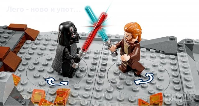 НОВО LEGO Star Wars - Оби-Уан Кеноби срещу Дарт Вейдър (75334), снимка 6 - Конструктори - 39701130