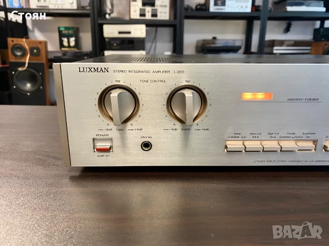 Чудесен усилвател Luxman, снимка 2 - Ресийвъри, усилватели, смесителни пултове - 55741113