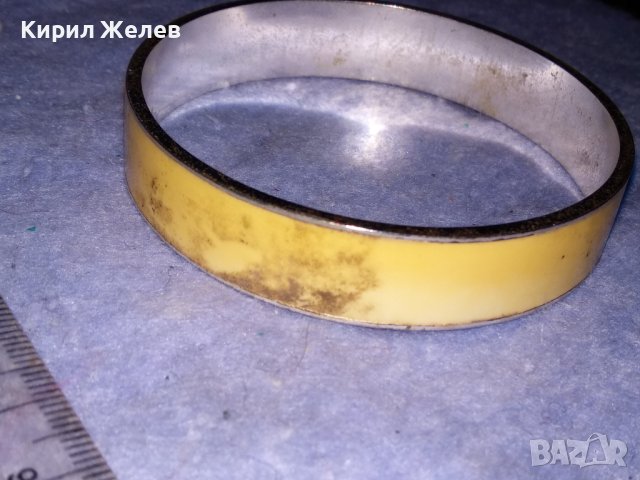 EAU THERMALE Avene МАРКОВА с ПОСРЕБРЯВАНЕ МОДНА ДИЗАЙНЕРСКА АРТ ГРИВНА 37963, снимка 11 - Гривни - 40811638