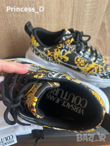 Сникърси Versace Jeans Couture, снимка 3 - Маратонки - 52637586