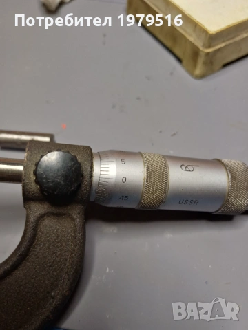 Продавам микрометър 0÷25 мм