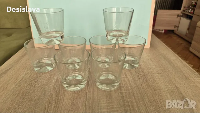 Стъклени чаши - различни , снимка 13 - Чаши - 56014660