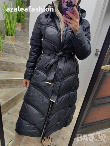 Дълго зимно яке - цветове, снимка 11 - Якета - 52704976