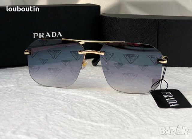 Prada 2023 мъжки слънчеви очила, снимка 5 - Слънчеви и диоптрични очила - 42764569