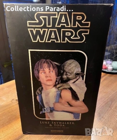 Sideshow Star Wars Luke Skywalker & Yoda premium format статуя фигура
