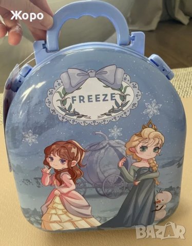 Детска играчка куфар за грим"Леденото кралство" за момичета, снимка 2 - Образователни игри - 44251989