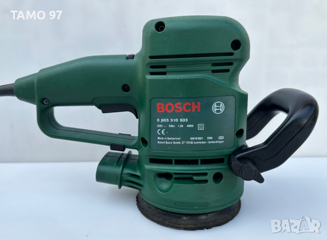BOSCH PEX 400 AE - Ексцентършлайф 400W перфектен!, снимка 3 - Други инструменти - 44699331