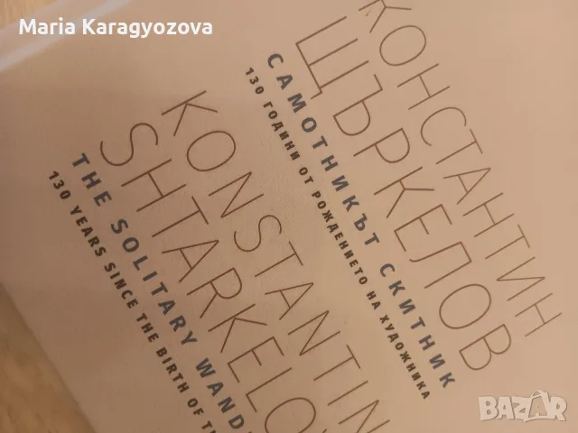 Константин Щъркелов, Самотникът скитник, каталог СГХГ, снимка 18 - Картини - 55981212