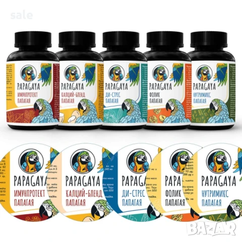 Калций-Бленд Papagaya за папагали, снимка 3 - Папагали - 51250264